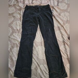 Black Corduroy Pants Calvin Klein Straight Cut
